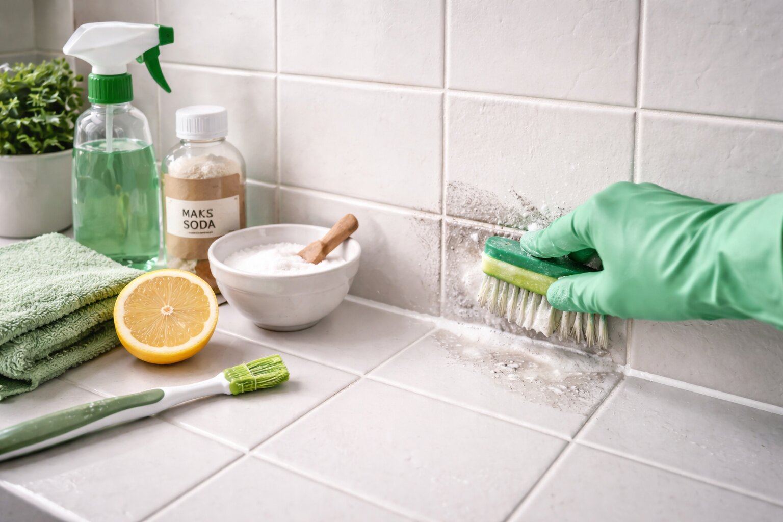 voegen badkamer schoonmaken, badkamer voegen