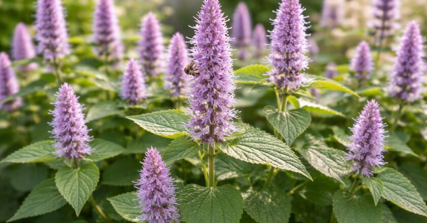 Dropplant als geurige en decoratieve toevoeging aan tuin en interieur