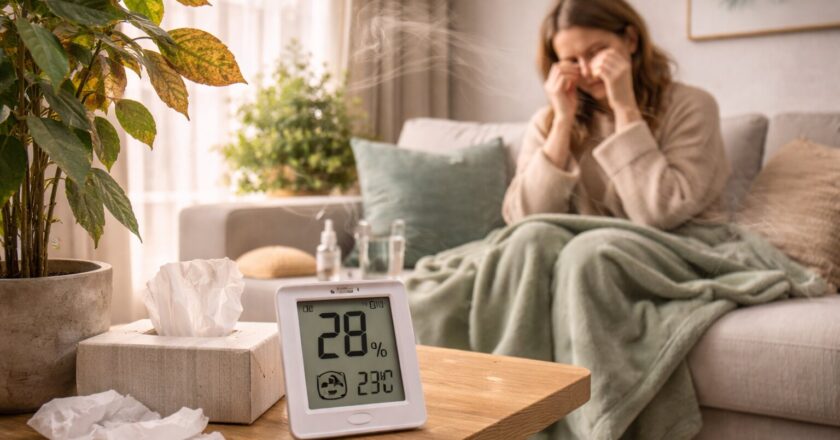 Droge lucht in huis en wat het betekent voor comfort en interieur