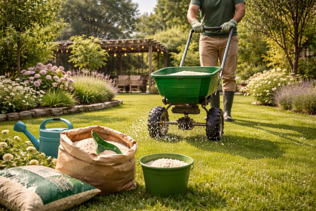 Tuin bemesten als basis voor gezonde groei en een levendig geheel
