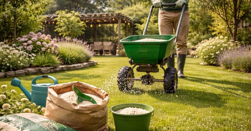 Tuin bemesten als basis voor gezonde groei en een levendig geheel